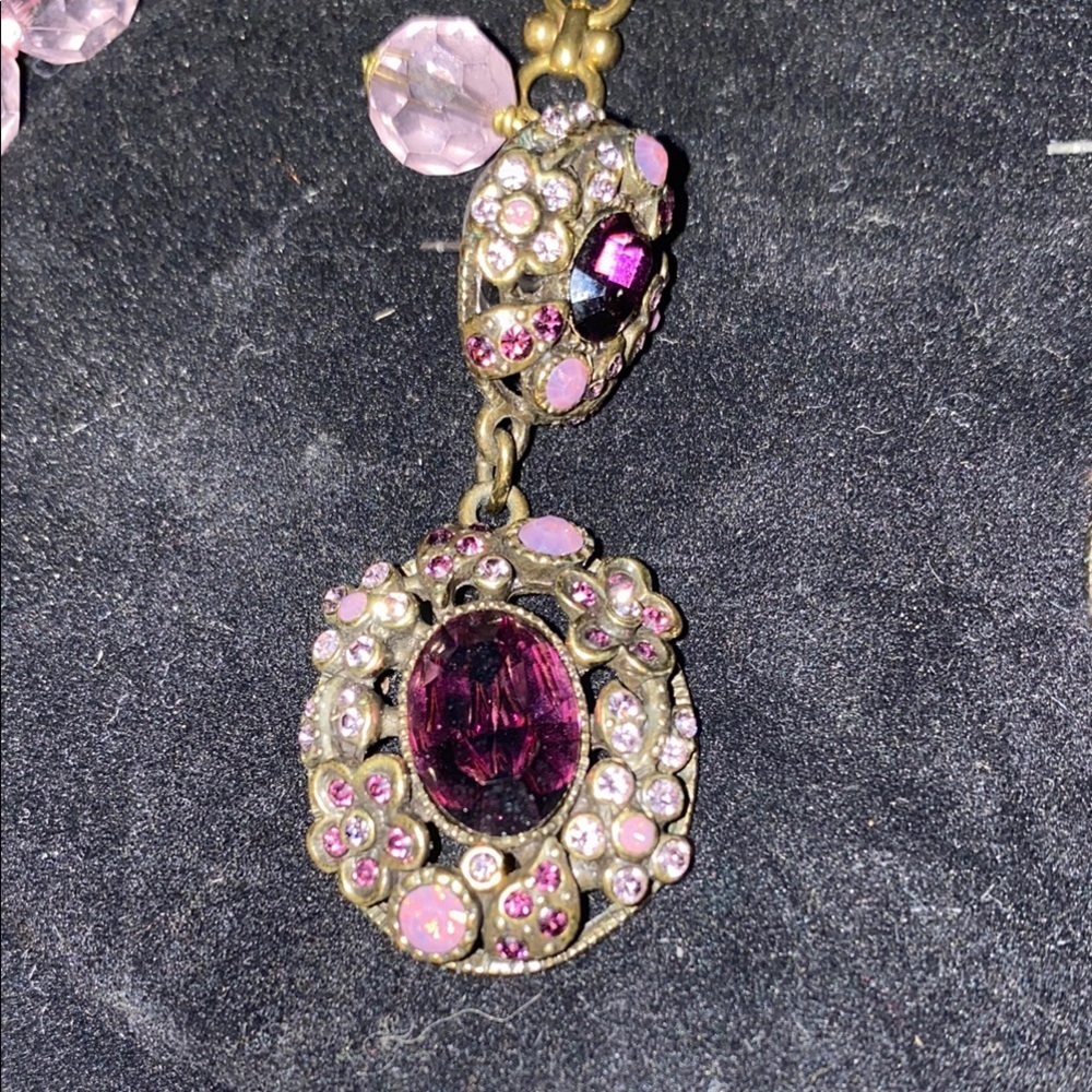 Heidi Daus "Spring Bling" Necklace and Earrings - Picture 2 of 7